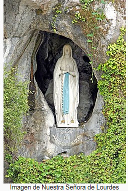 LA VIRGEN DE LOURDES VIENE A SAN JAVIER (MURCIA)