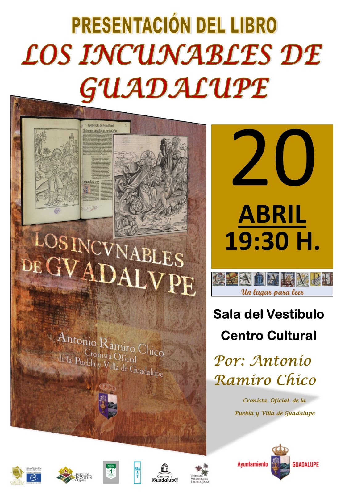 PRESENTADO EL LIBRO “LOS INCUNABLES DE GUADALUPE”