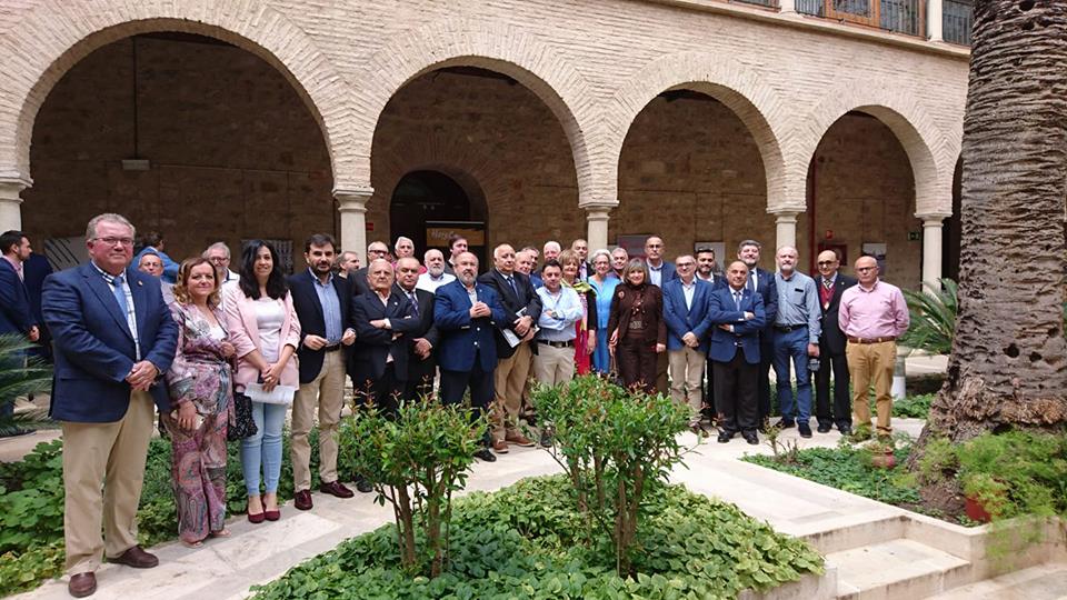 CONGRESO DE CRONISTAS OFICIALES EN JAEN EN ANTIGUO HOSPITAL DE SAN JUAN DE DIOS.