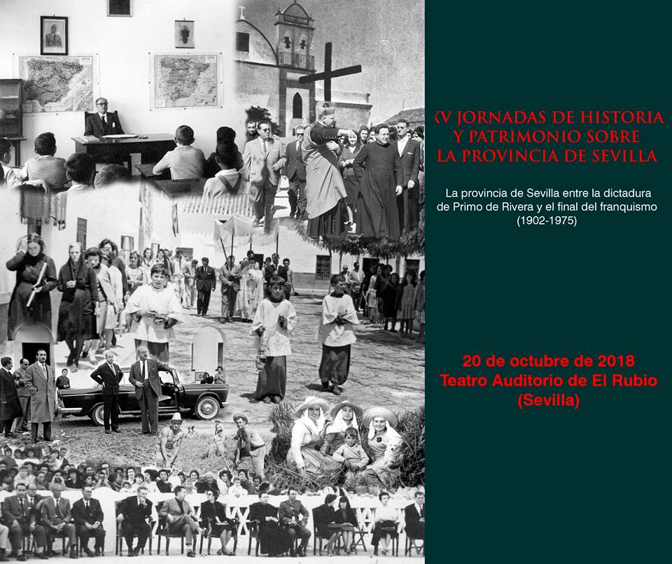 XV JORNADAS DE HISTORIA Y PATRIMONIO SOBRE LA PROVINCIA DE SEVILLA