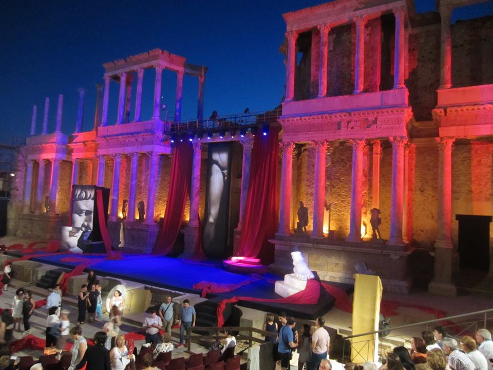 NERÓN EN EL TEATRO ROMANO DE MÉRIDA (BADAJOZ)