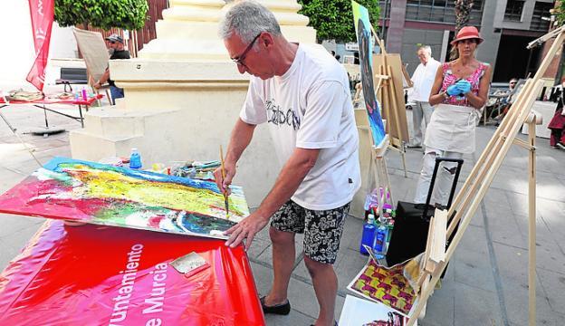 SANTA EULALIA CELEBRA SU MERCADO DE ARTE (MURCIA)