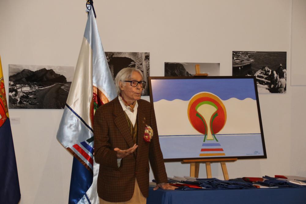 UNA BANDERA PARA EL 44 ANIVERSARIO DE LA MANCOMUNIDAD DEL NORTE  DE GRAN CANARIA