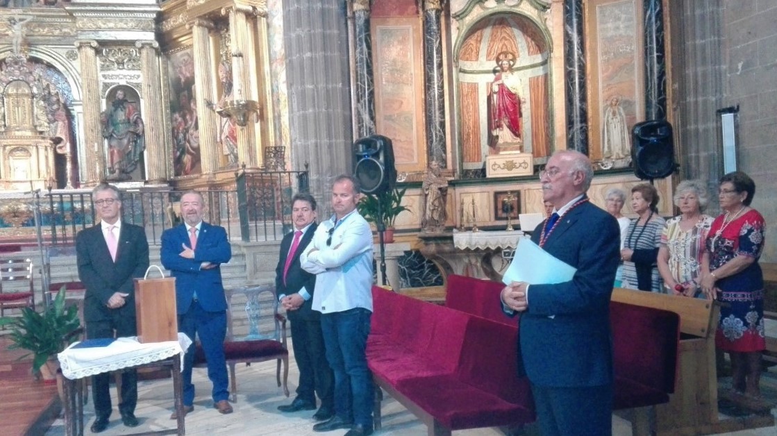 ACTO DE ENTREGA DEL PREMIO FRAY ANTONIO DE VILLACASTIN A ANTONIO J. MÁS-GUINDAL