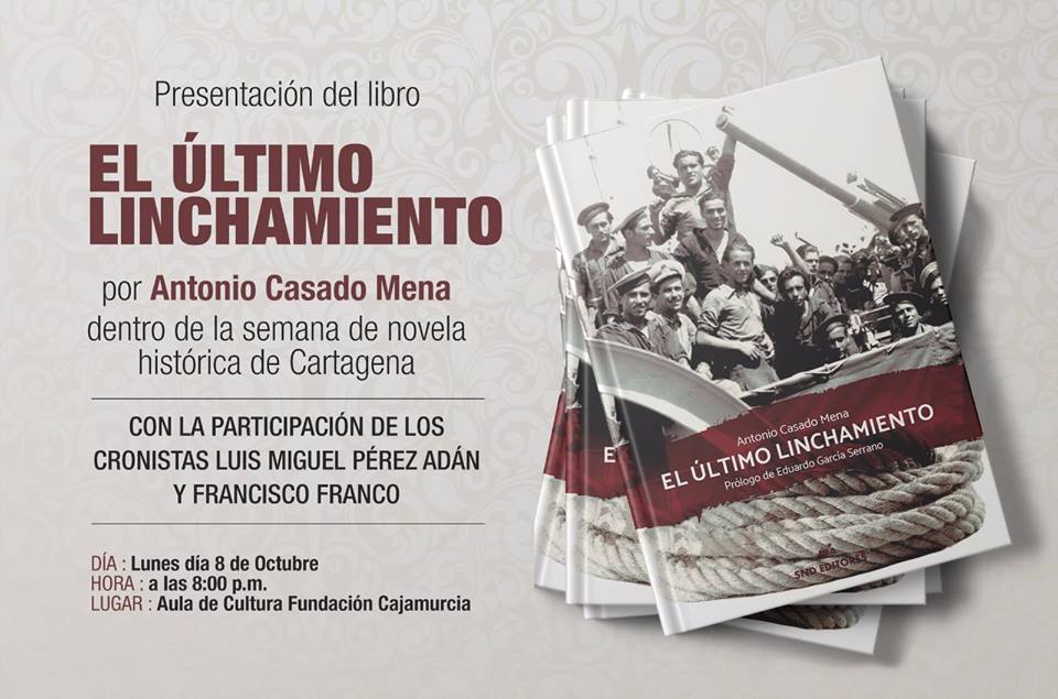 PRESENTACIÓN DEL LIBRO «EL ÚLTIMO LINCHAMIENTO»