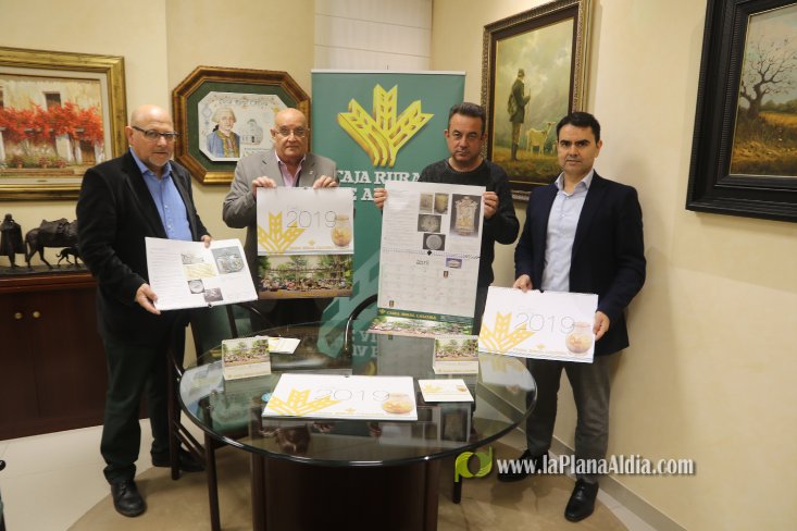 EL CALENDARIO 2019 DE LA CAIXA RURAL ES UN HOMENAJE A LA HISTORIA DE LA CERÁMICA DE L’ALCORA (CASTELLÓN)