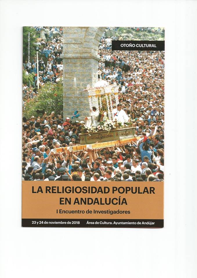 PRIMERAS JORNADAS DE RELIGIOSIDAD POPULAR EN ANDALUCÍA (JAÉN)