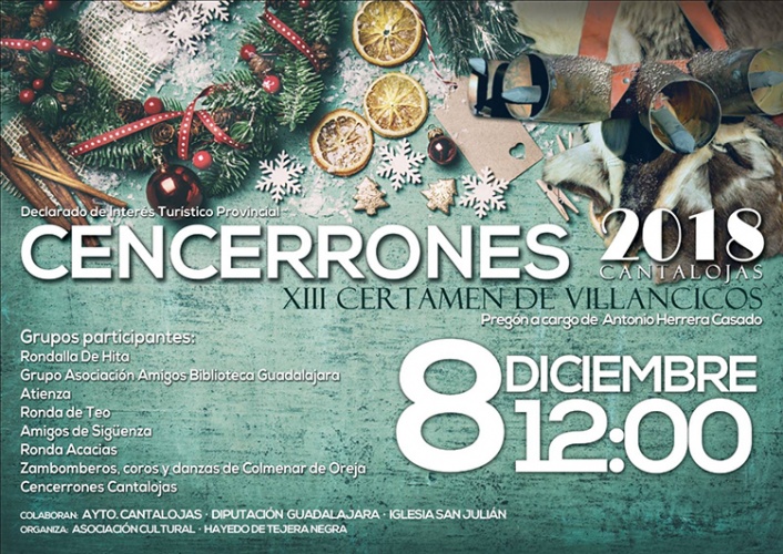 LOS CENCERRONES VUELVEN A CANTARROJAS POR NAVIDAD (GUADALAJARA)