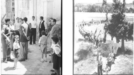 APUNTES DE LA HISTORIA «ROMERÍA SOBRE EL SECANO».(ROMERÍA DE TORRELAGUNA EN 1952)