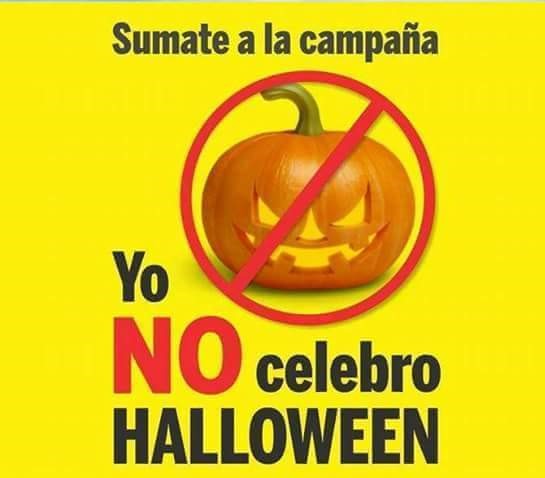 YO NO CELEBRO HALLOWEEN, RAZONES