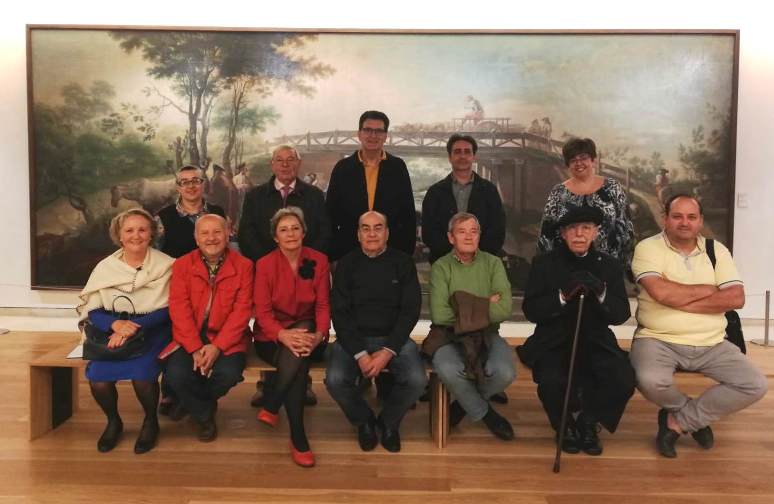 MEMORABLE VISITA AL MUSEO DE HISTORIA DE MADRID • ACUDIERON CRONISTAS OFICIALES DE MADRID Y RESIDENTES EN LA CAPITAL DE ESPAÑA