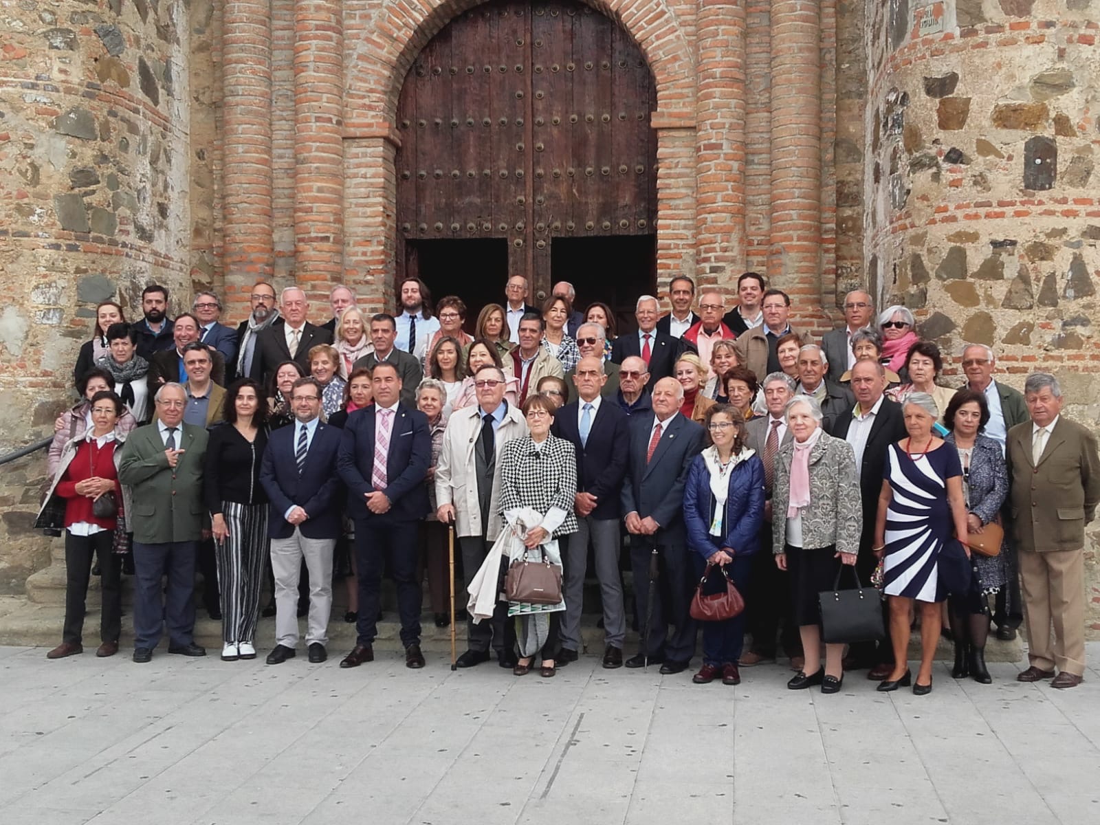 HOMENAJE EN TALARRUBIAS A DON RAMÓN GONZALVEZ RUIZ, SU ILUSTRE VECINO