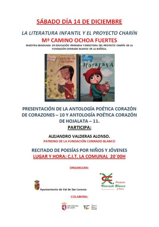 LA COMUNAL DE VAL DE SAN LORENZO SE LLENA DE LITERATURA INFANTIL CON LA FUNDACIÓN CONRADO BLANCO