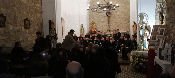 LA ERMITA DE SAN ANTÓN DE QUINTANAR DE LA ORDEN (TOLEDO) ACOGIÓ ANOCHE UN CONCIERTO BENÉFICO DE MÚSICA COFRADE