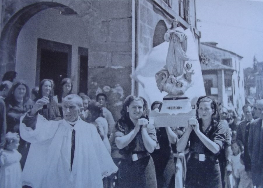 COLUNGA, LA INMACULADA, LES FABES Y LOS PIONONOS