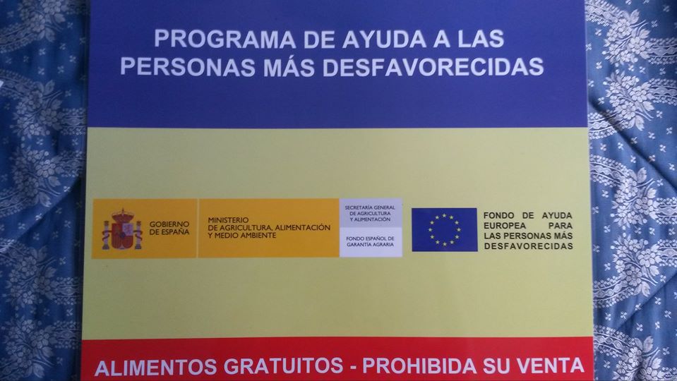 FONDO DE AYUDA EUROPEA PARA LAS 120 FAMILIAS MÁS DESFAVORECIDAS DEL CONCEJO DE PARRES