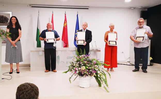 HOMENAJE EN FUENTE ÁLAMO (MURCIA) A JUBILADOS Y HÉROES DE LA PANDEMIA