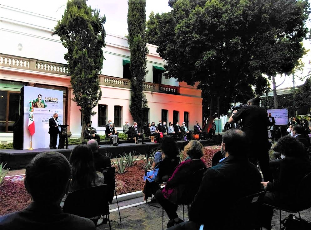 APERTURA DE LA CASA MUSEO PRESIDENCIAL DE LÁZARO CARDENAS DENTRO DE LOS PINOS (MÉXICO)