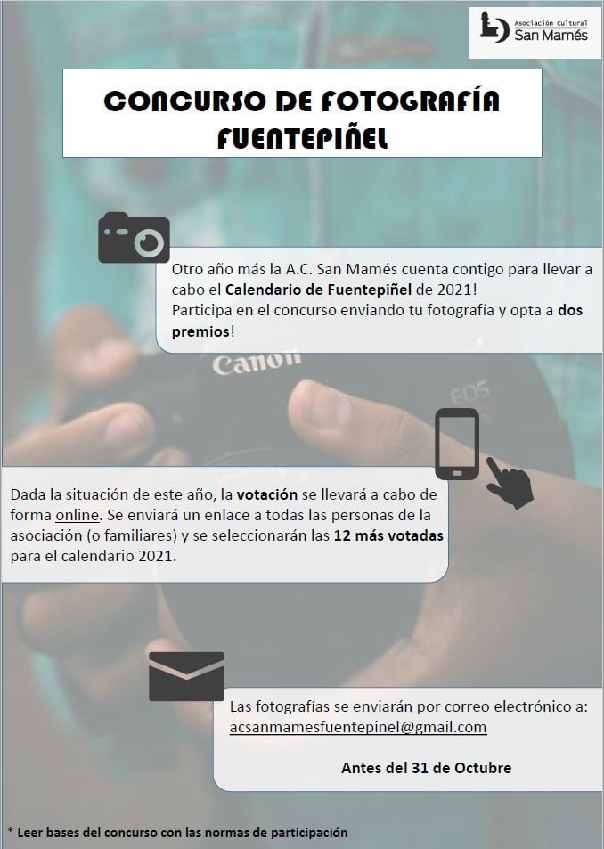 SALUDO FUENTEPIÑELANO 2484. CONCURSO DE FOTOGRAFÍAS DE FUENTEPIÑEL 2021