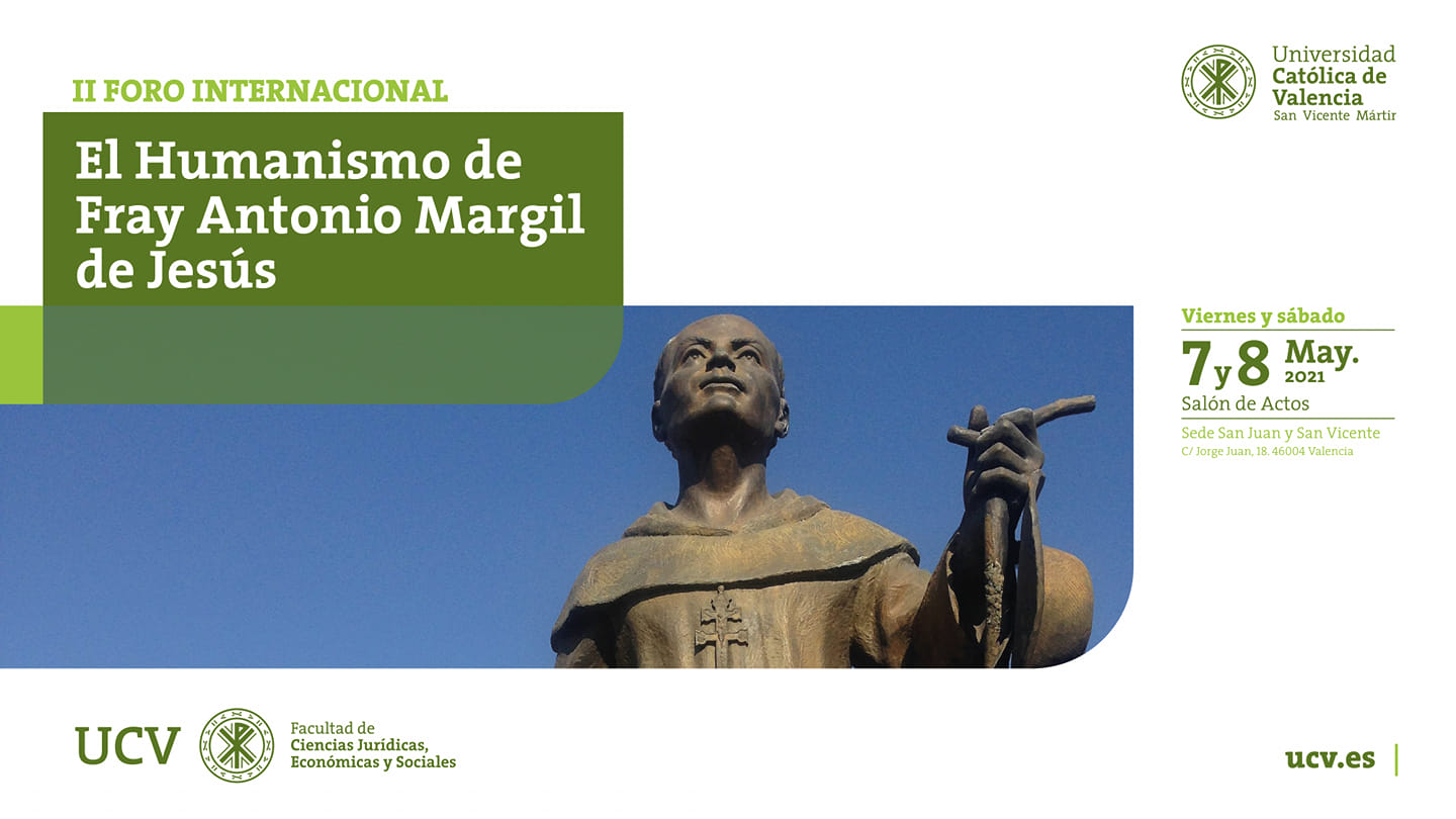 SE POSPONE DE NUEVO HASTA MAYO DEL 2021, DEBIDO A LA PANDEMIA EL II FORO SOBRE LA FIGURA DE FRAY ANTONIO MARGIL DE JESUS