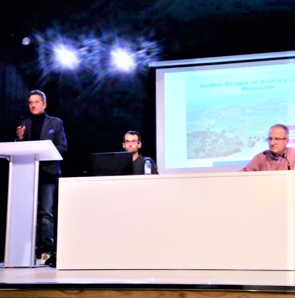 PRESENTADO EN CALATAYUD EL SENDERO TURÍSTICO, DE LA NIEVE Y DEL VIENTO DE MALANQUILLA (ZARAGOZA)