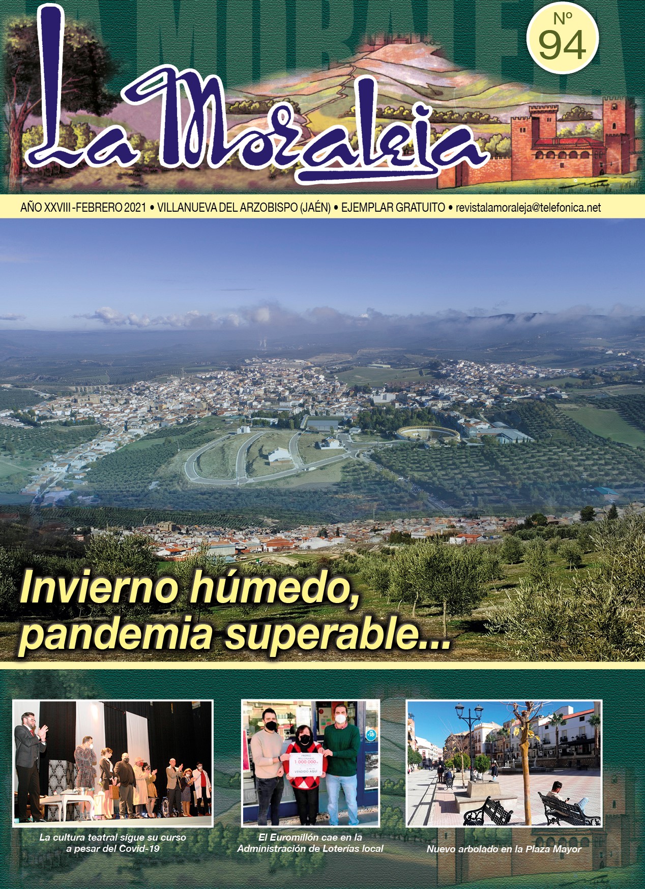 EDITADA LA REVISTA “LA MORALEJA”, NÚMERO 94 EN VILLANUEVA DEL ARZOBISPO