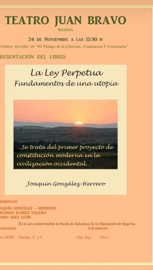 LA LEY PERPETUA, FUNDAMENTOS DE UNA UTOPÍA