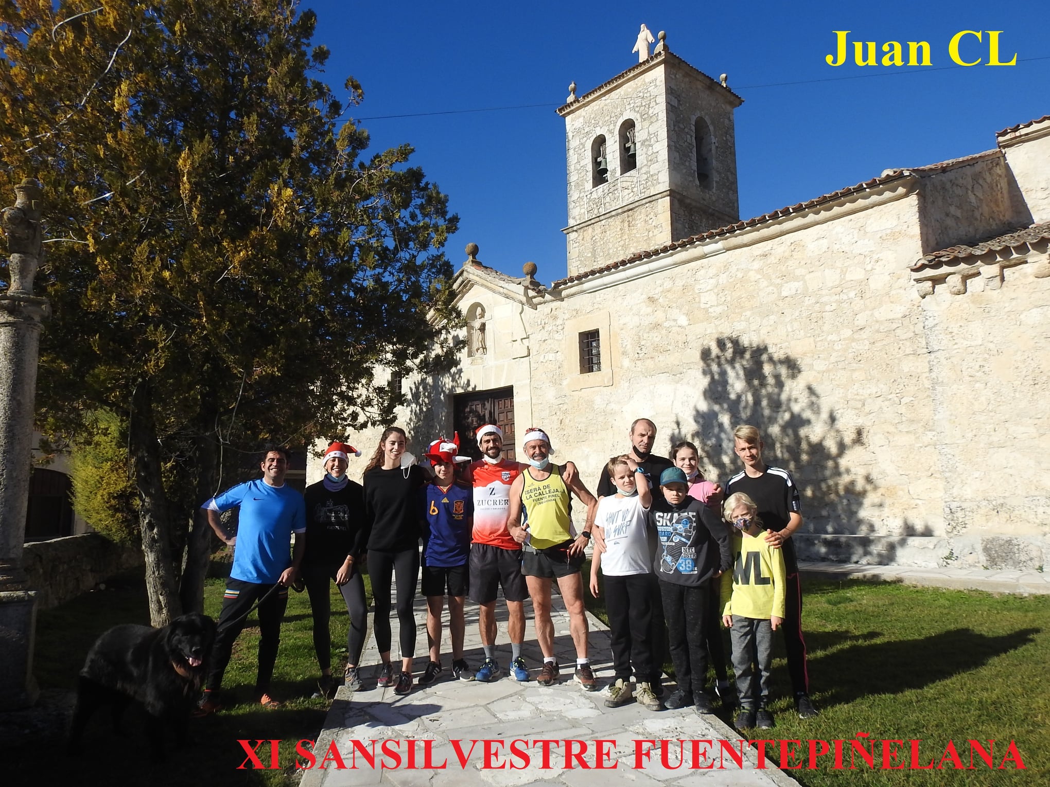 SALUDO FUENTEPIÑELANO 2935. XI SANSILVESTRE FUENTEPIÑELANA