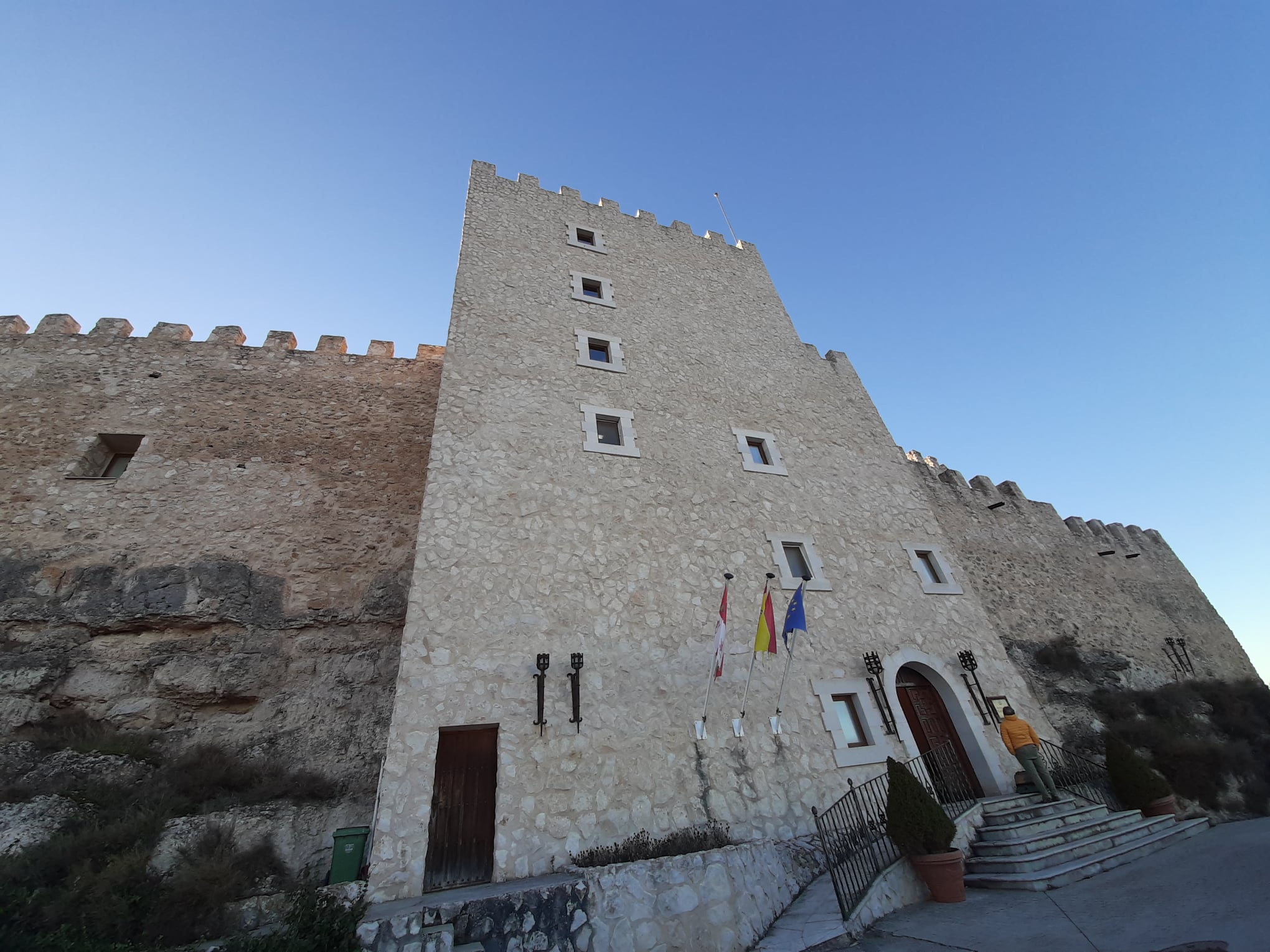 TORRE DEL HOMENAJE DEL CASTILLO DE CURIEL DE VALLADOLID