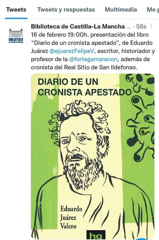 PRESENTACIÓN DEL LIBRO DIARIO DE UN CRONISTA APESTADO EN LA BIBLIOTECA DEL ALCÁZAR DE TOLEDO