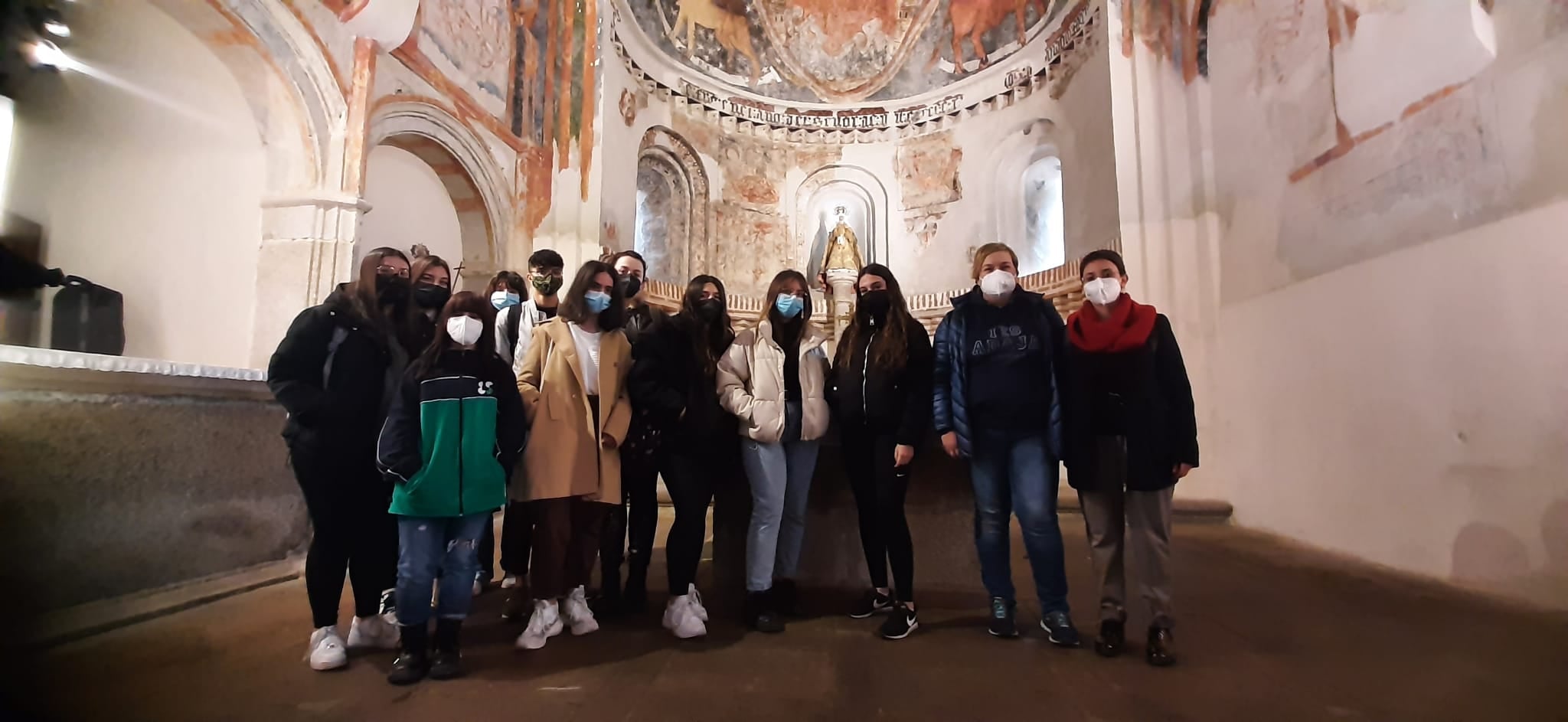 VISITA DE ALUMNOS DE 2 BACHILLERATO A LAS EXPOSICIONES DE ARÉVALO