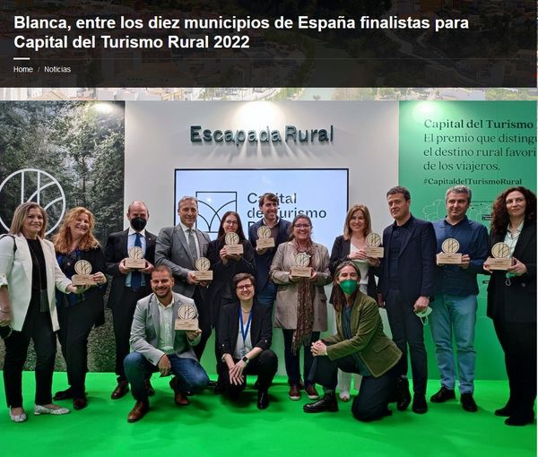 BLANCA CAPITAL DEL TURISMO RURAL 2022