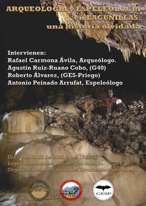 ARQUELEOLOGÍA Y ESPELEOLOGÍA EN LAGUNILLAS,UNA HISTORIA OLVIDADA