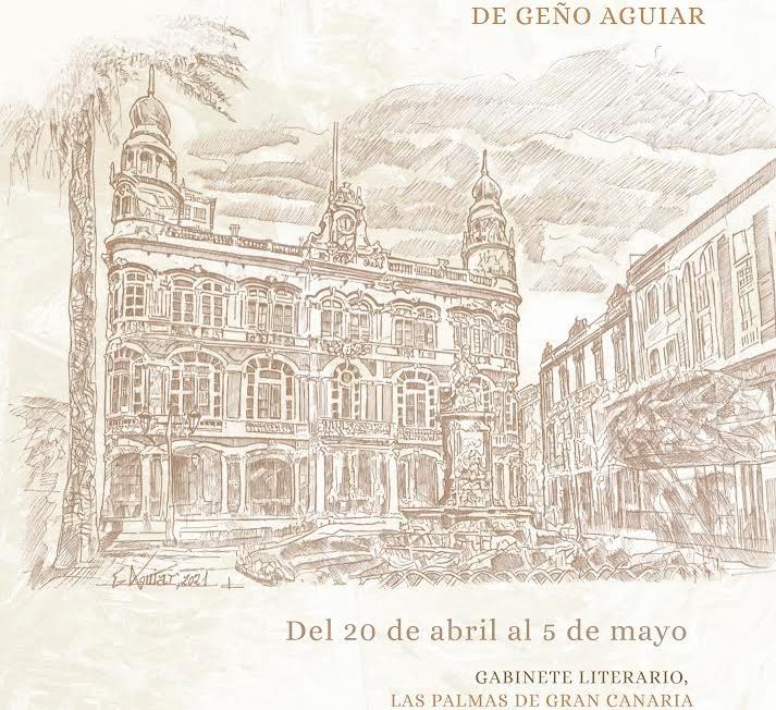 EXPOSICIÓN «ENCLAVES URBANOS Y RETRATOS» DE GEÑO AGUIAR EN EL GABINETE LITERARIO