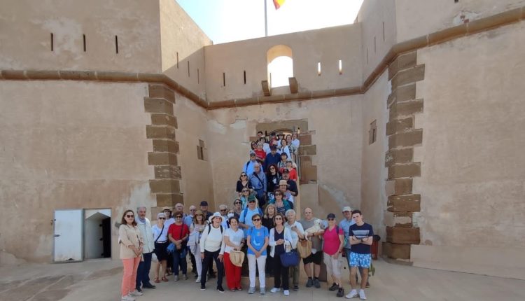 LA ASOCIACIÓN ESPAÑOLA AMIGOS DE LOS CASTILLOS VISITA EL MUNICIPIO DE ÁGUILAS