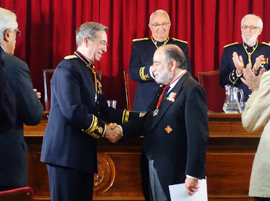 JOSÉ LUIS SAMPEDRO ESCOLAR, NUMERARIO DE LA ACADEMIA DE LAS CIENCIAS Y LAS ARTES MILITARES