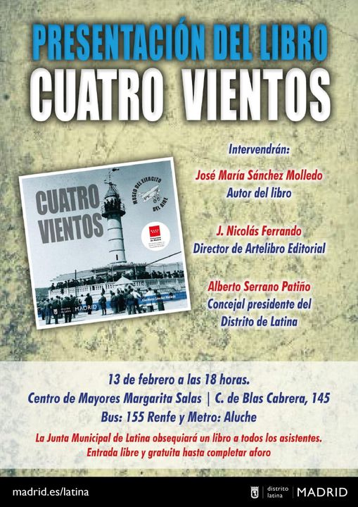 PRESENTACIÓN DEL LIBRO CUATRO VIENTOS