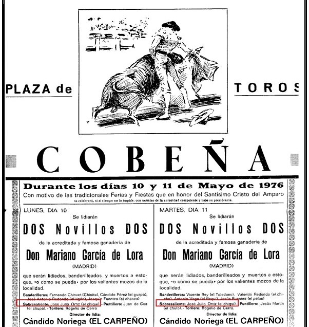 LAS FIESTAS DE MAYO DEL AÑO 1976: DONDE ALGUNO NO HABÍA NACIDO TODAVÍA.