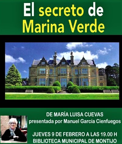 MARÍA LUISA CUEVAS PRESENTA SU NOVELA “EL SECRETO DE MARINA VERDE