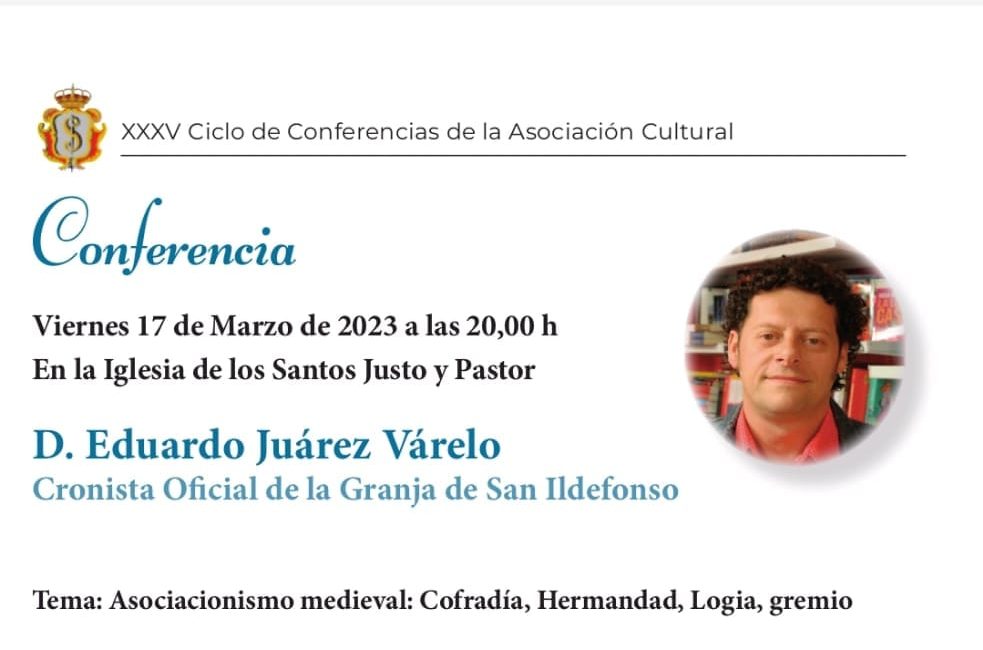 CONFERENCIA DEL CRONISTA EDUARDO JUÁREZ