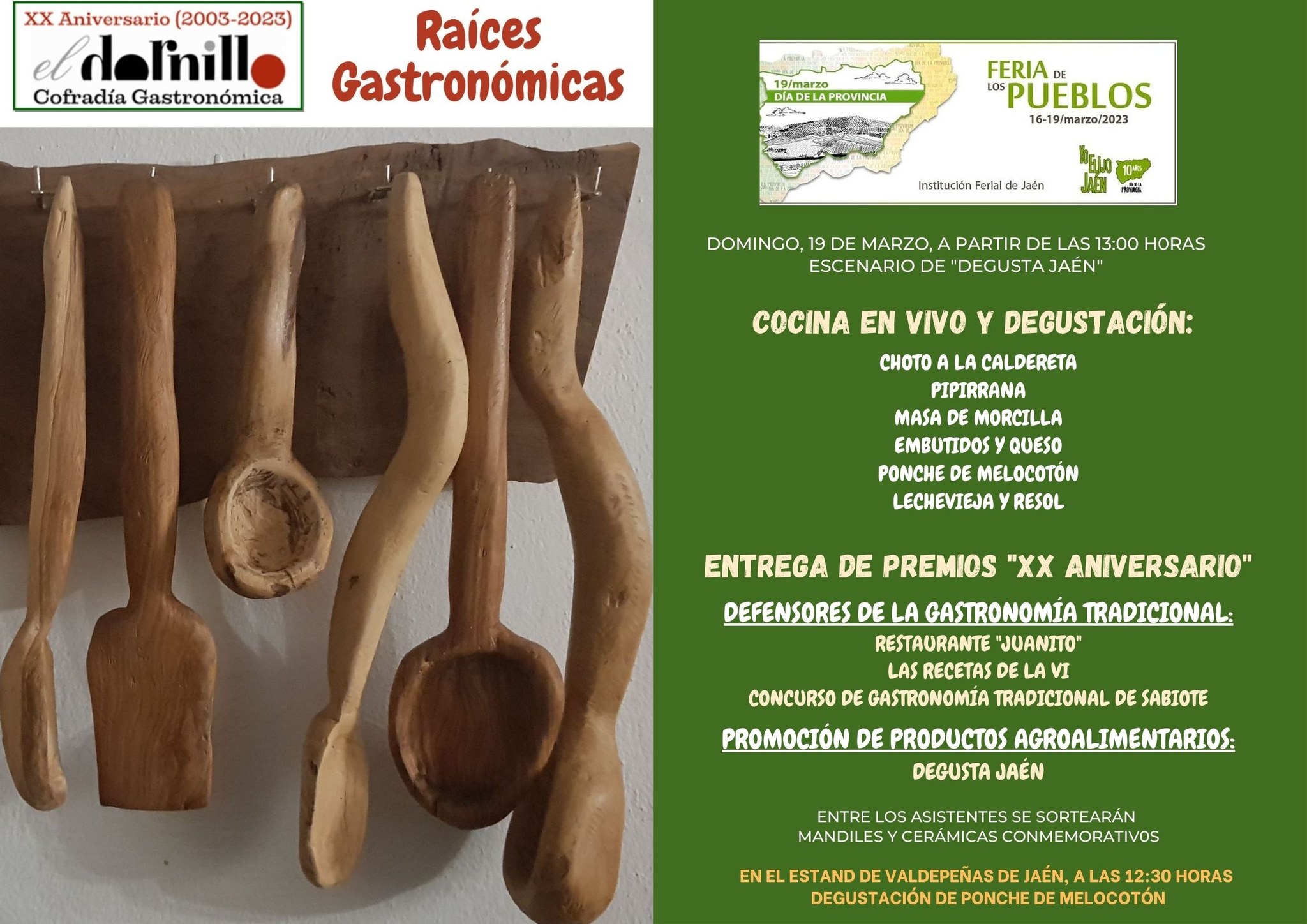 ENTREGA DE LOS PREMIOS «DEFENSORES DE LA GASTRONOMÍA TRADICIONAL»,