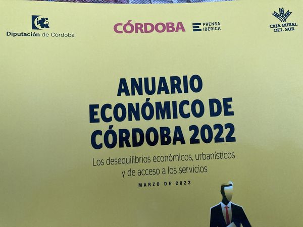 PUBLICADO HOY  SU «ANUARIO ECONÓMICO DE CÓRDOBA 2022»