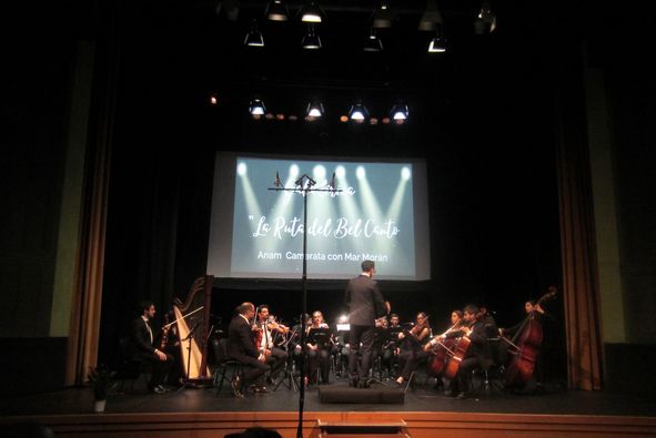 ÉXITO DE “LA RUTA DEL BEL CANTO”. CONCIERTO DE ANAM CAMERATA Y MAR MORÁN.