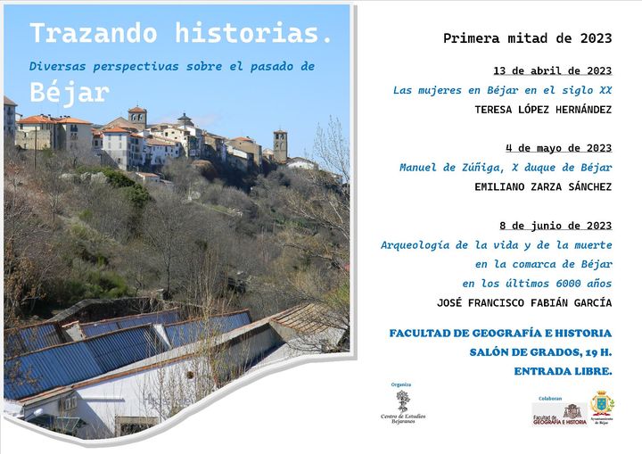 CONFERENCIA «TRAZANDO HISTORIAS. DIVERSAS PERSPECTIVAS SOBRE EL PASADO DE BÉJAR»