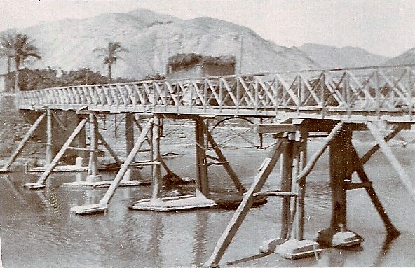 EL PUENTE METÁLICO DE BLANCA (MURCIA)