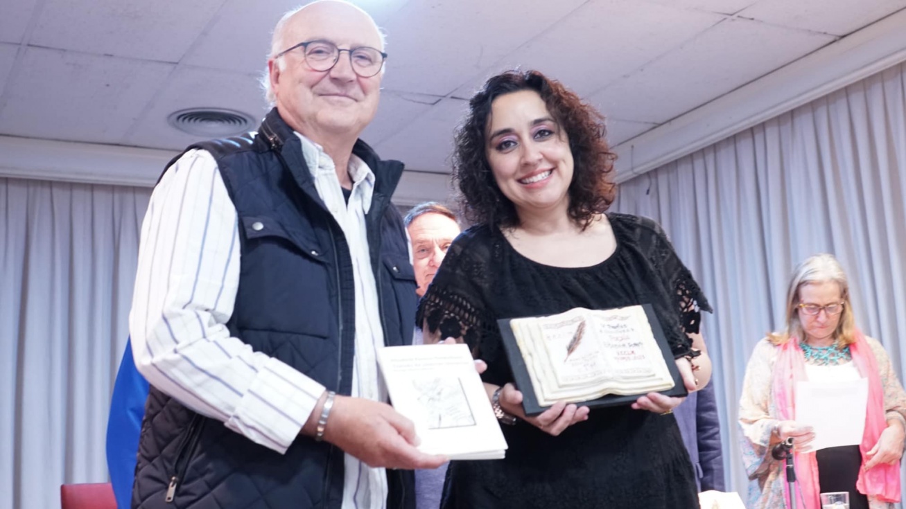 CELEBRANDO EL DIA DEL LIBRO EN LA CASA DE CASTILLA LA MANCHA DE MADRID