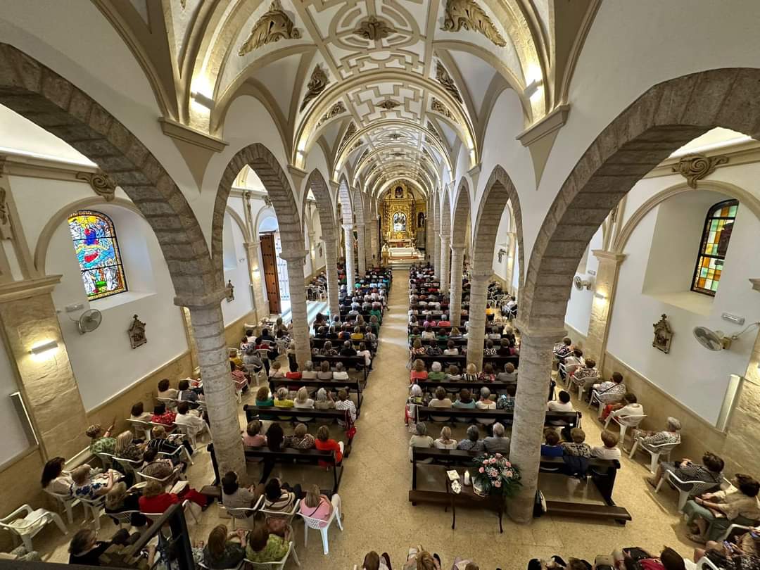 ENCUENTRO PROVINCIAL DE LA FEDERACIÓN “TRES MORILLAS “ Y ASOCIACIONES DE AMAS DE CASA EN EL SANTUARIO DE LA FUENSANTA EN VILLANUEVA DEL ARZOBISPO