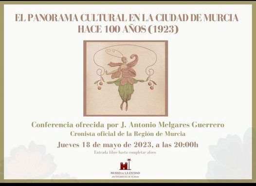 CONFERENCIA DE JOSE ANTONIO MELGARES EL DÍA 18