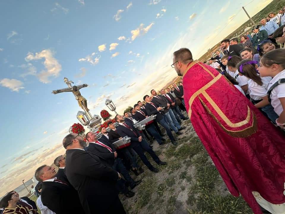 EMOTIVOS ACTOS Y SOLEMNE PROCESIÓN DEL PATRÓN DE VILLANUEVA, CRISTO DE LA VERA-CRUZ