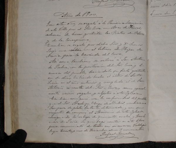 CRÓNICA 31DE DICIEMBRE DE 1900. HAY QUE EMPEZAR EL SIGLO CON LUZ Y TAQUÍGRAFOS.